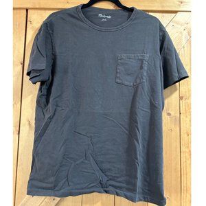 Madwell Men's Garment-Dyed Allday Crewneck Pocket Tee